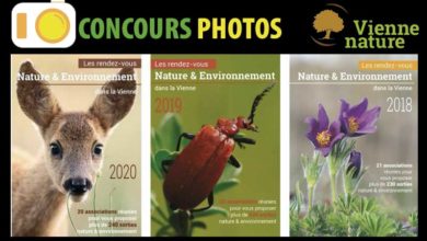 Vienne Nature organise un concours photo pour la couverture de son prochain clendrier des sorties